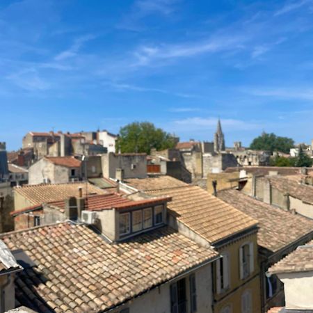 Le Toit D'Avignon - Intra-Muros - Terrasse Vue Palais Des Papes - Ideal Festival - Climatisation - Wifi Bagian luar foto
